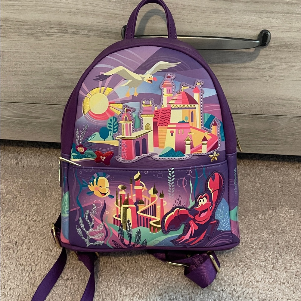 Loungefly Little Mermaid 🧜‍♀️ mini backpack